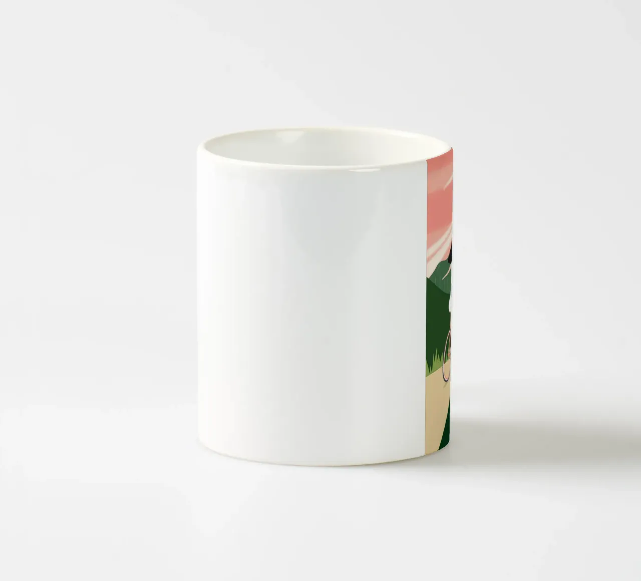 Sentirsi liberi tazza in ceramica da mazzihanq