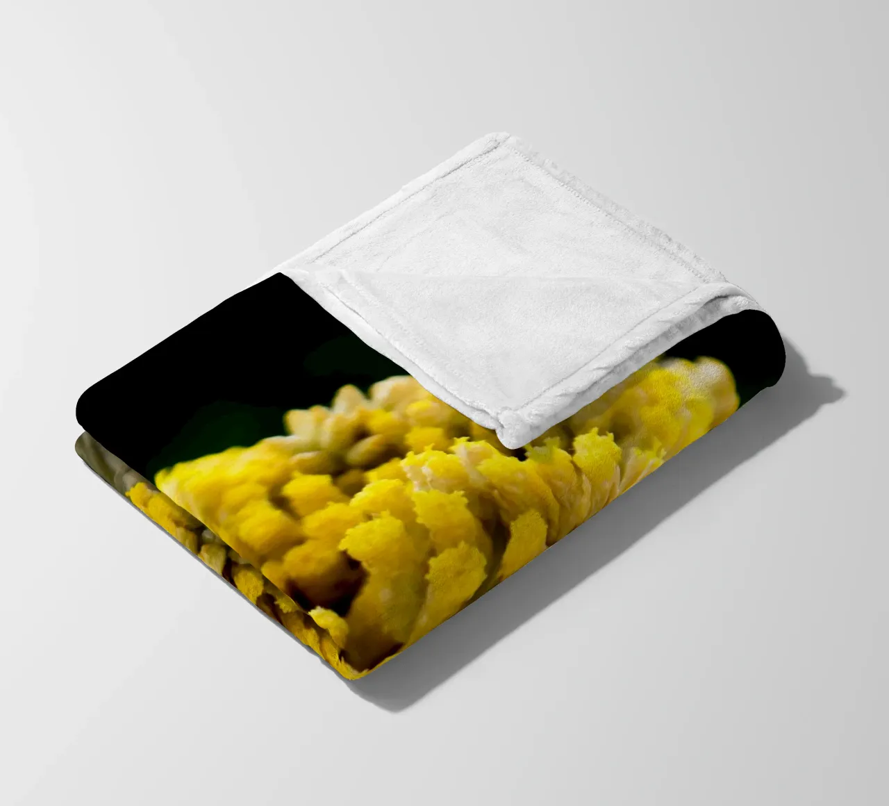 Fiori di curry I coperta in pile da Teresa André