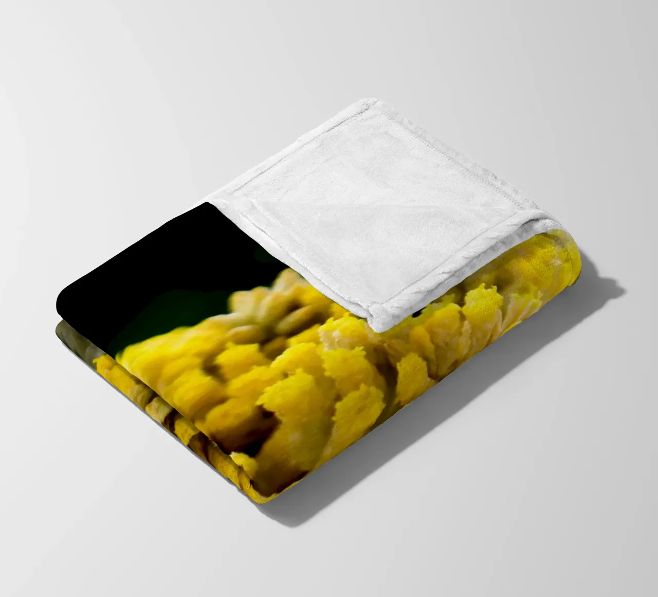 Fiori di curry I coperta in pile da Teresa André