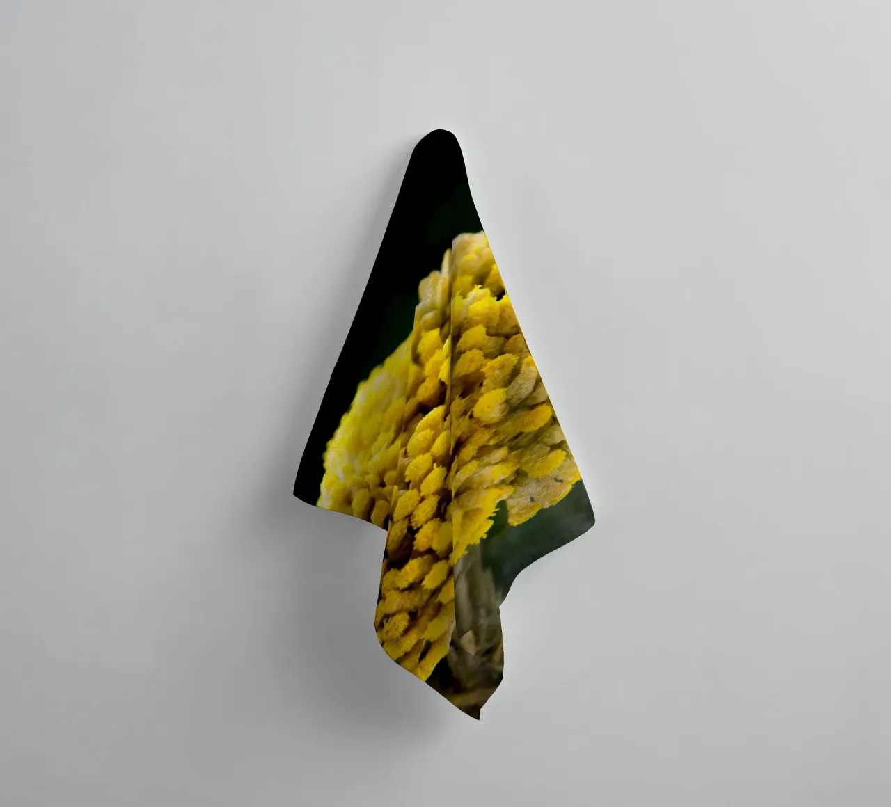 Fiori di curry I asciugamano da bagno da Teresa André