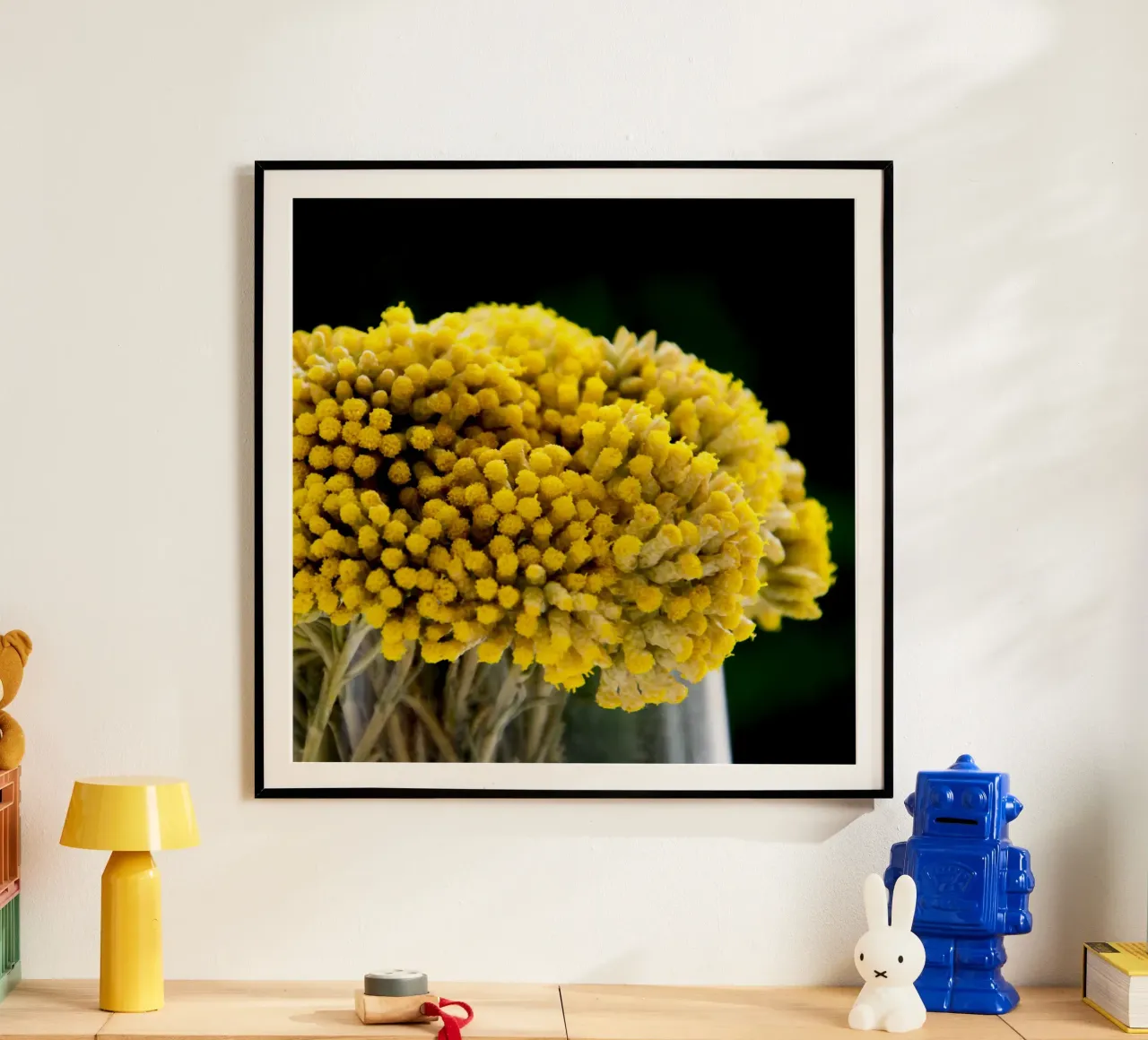 Fiori di curry I poster con telaio in plastica da Teresa André