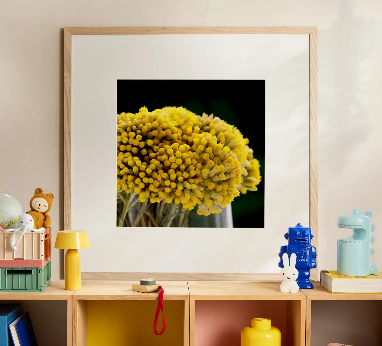 Fiori di curry I poster con telaio in plastica da Teresa André