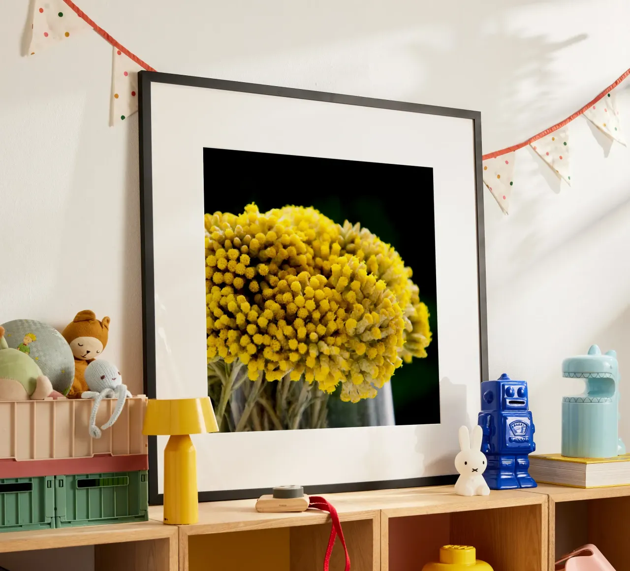 Fiori di curry I poster con telaio in plastica da Teresa André