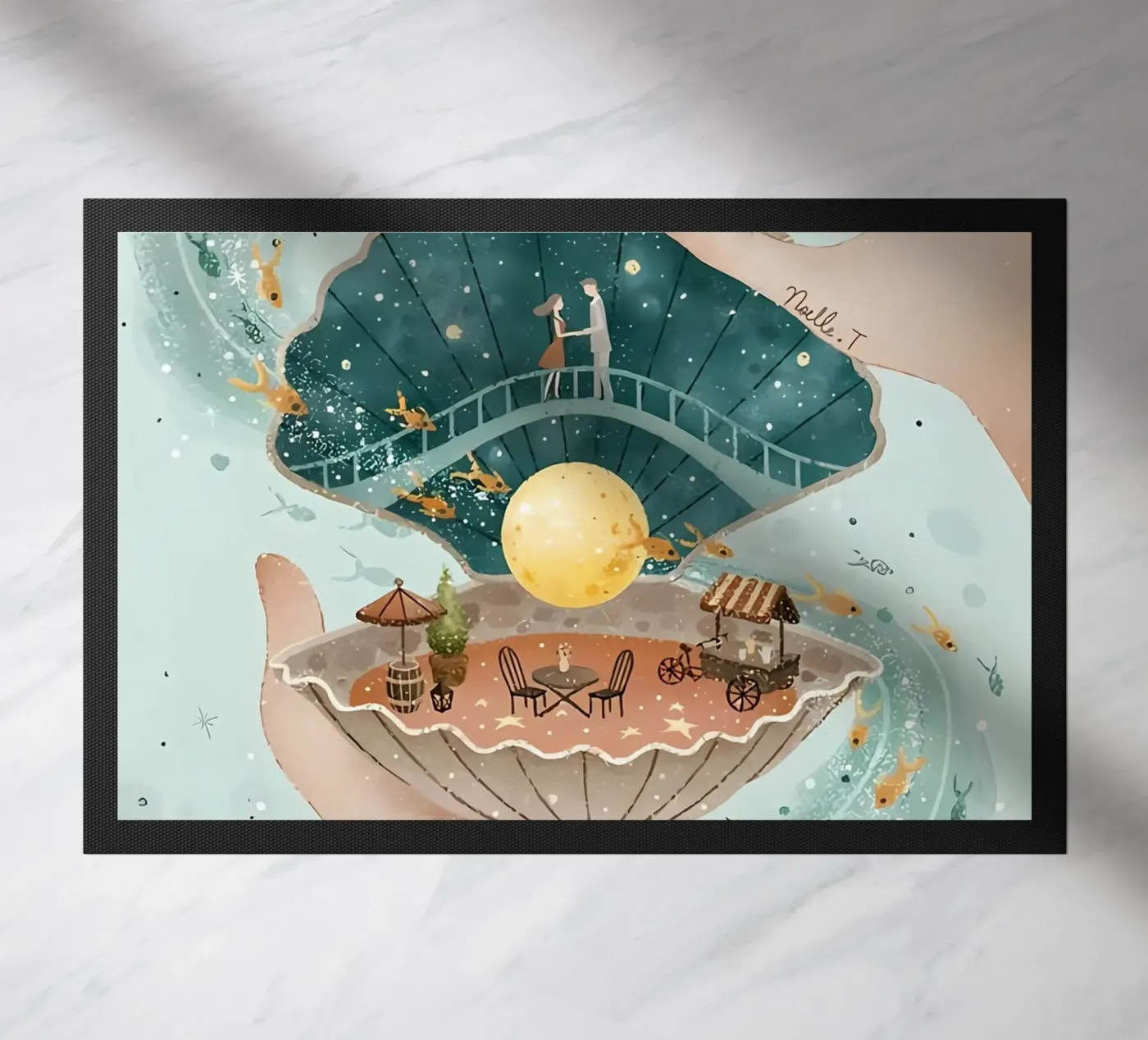 landscape doormat by khoaimi