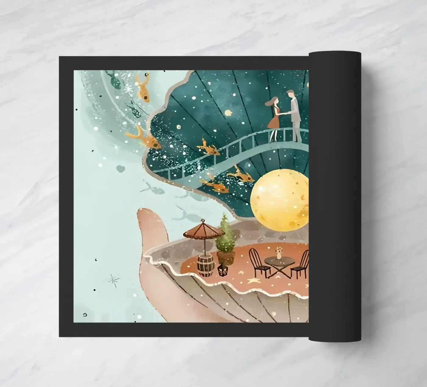 landscape doormat by khoaimi