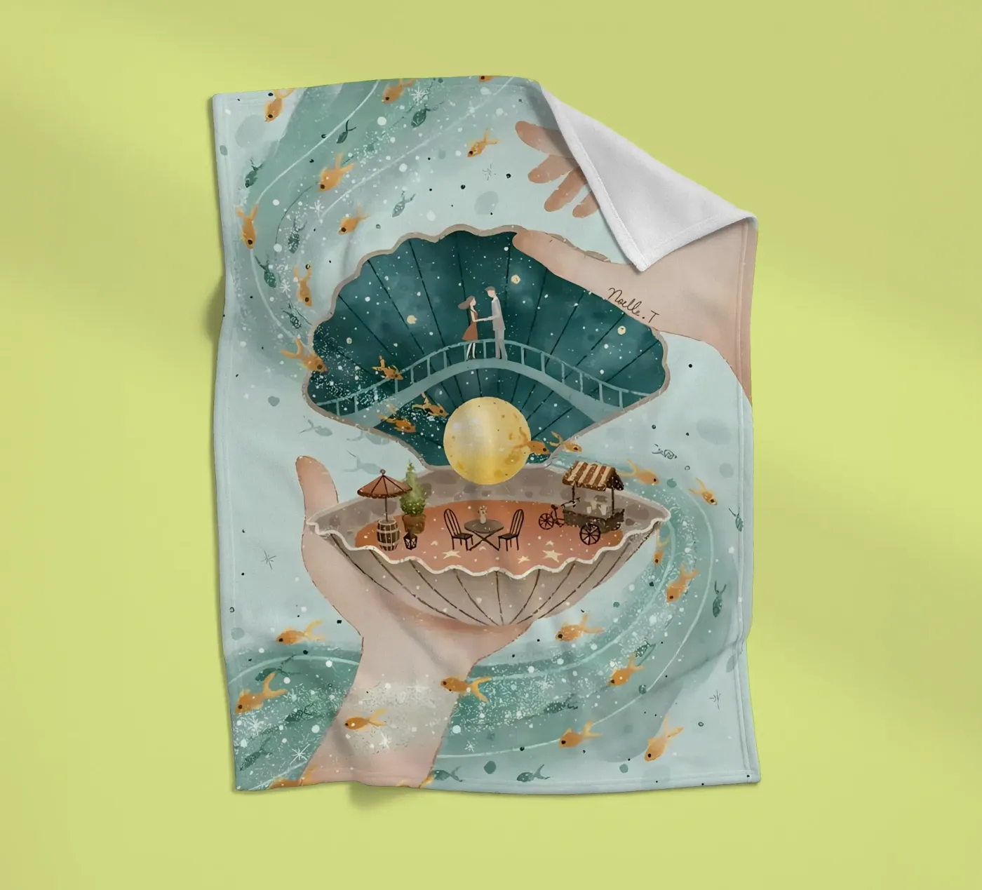 landscape Fleecedecke von khoaimi