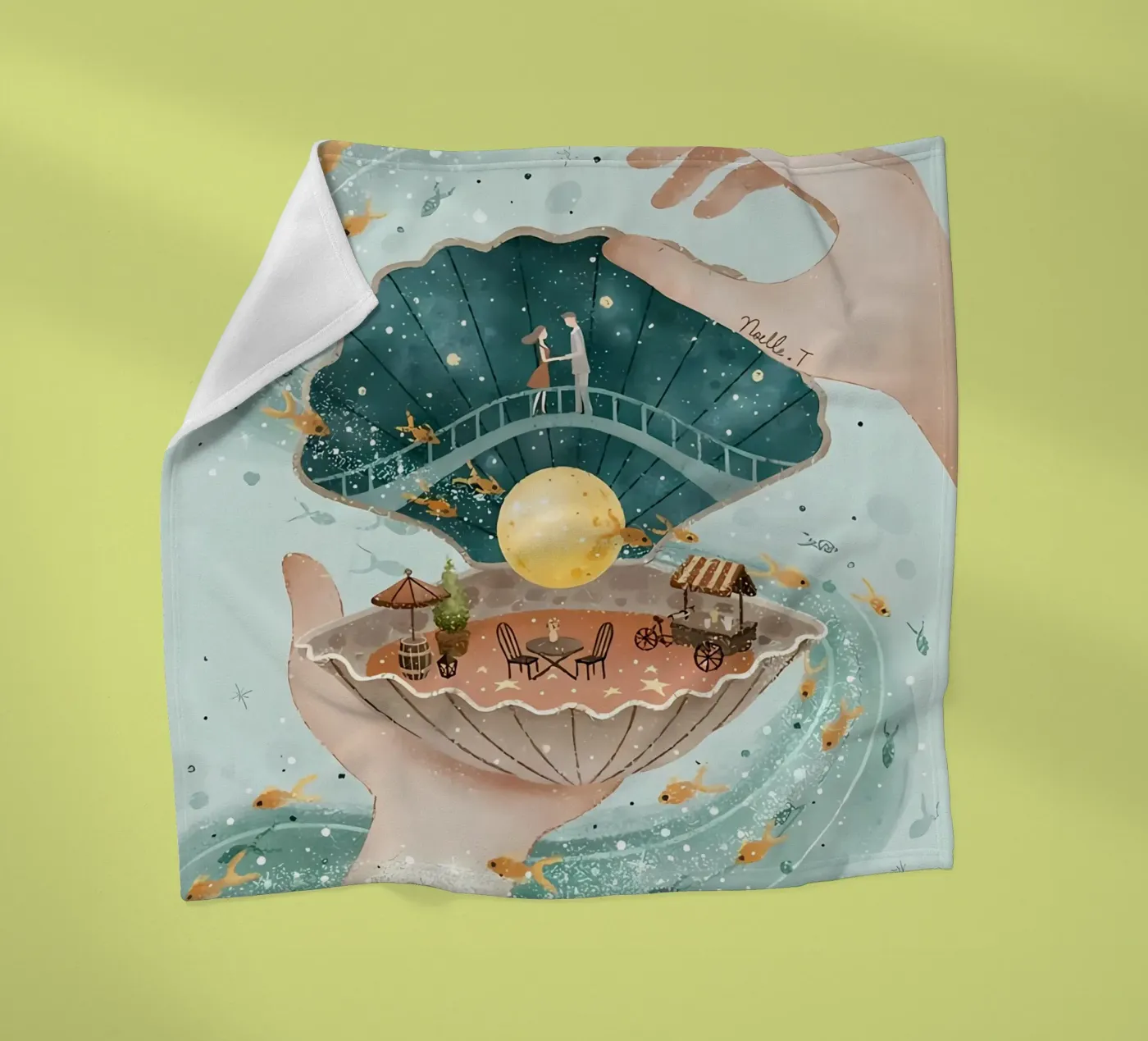 landscape Fleecedecke von khoaimi