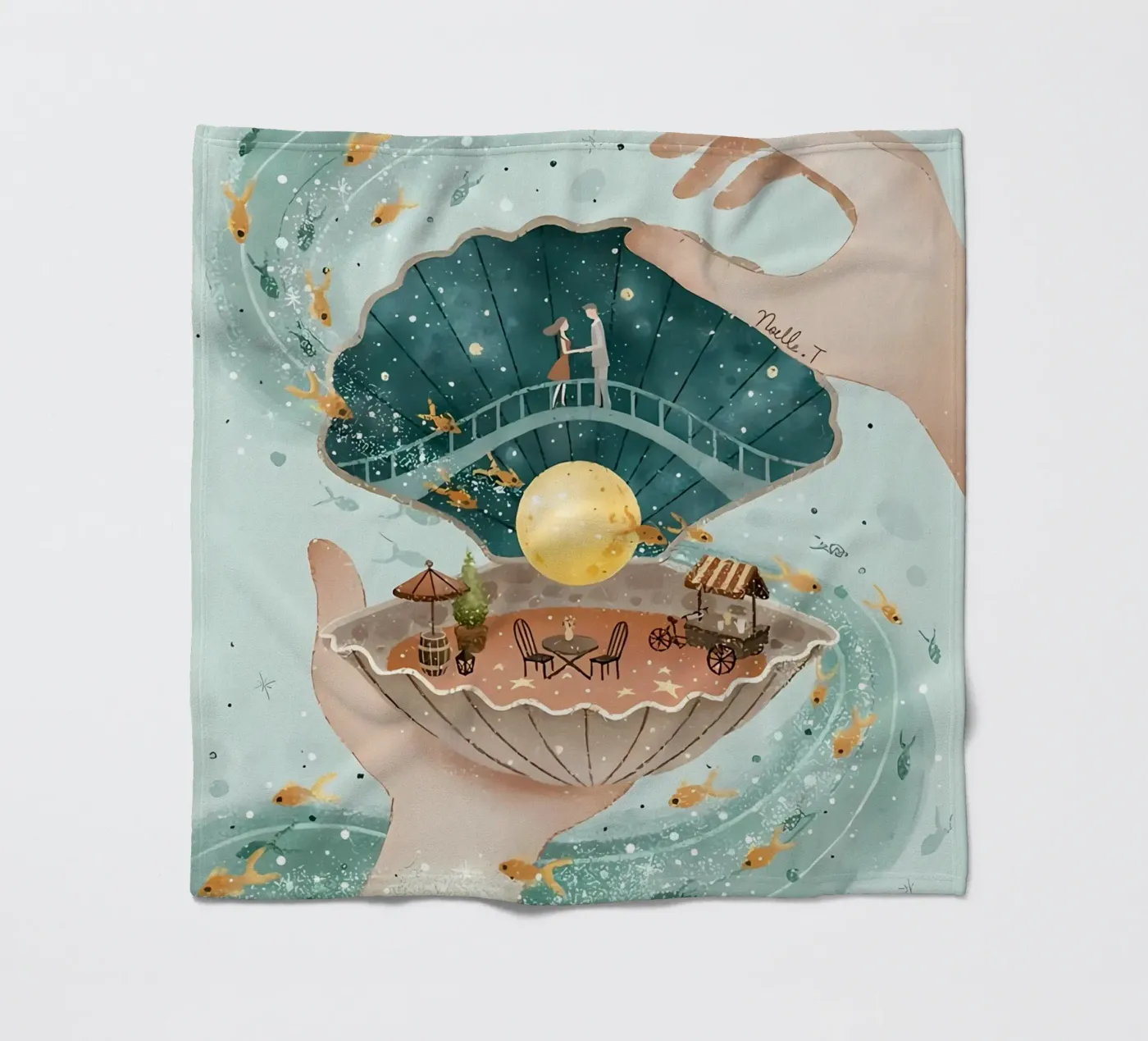 landscape Fleecedecke von khoaimi