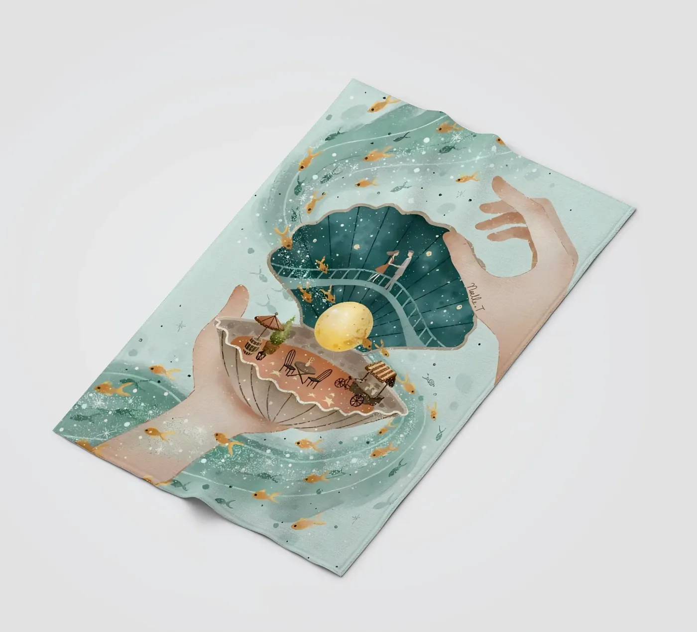 landscape Fleecedecke von khoaimi