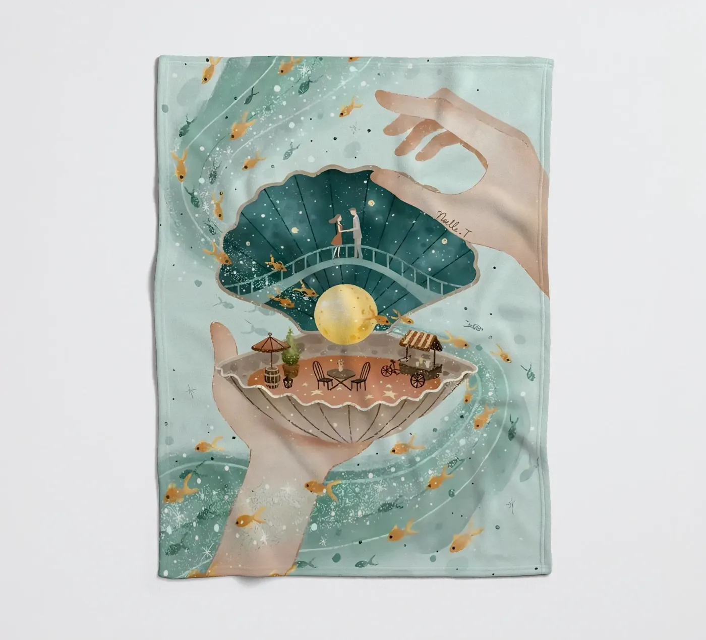 landscape Fleecedecke von khoaimi