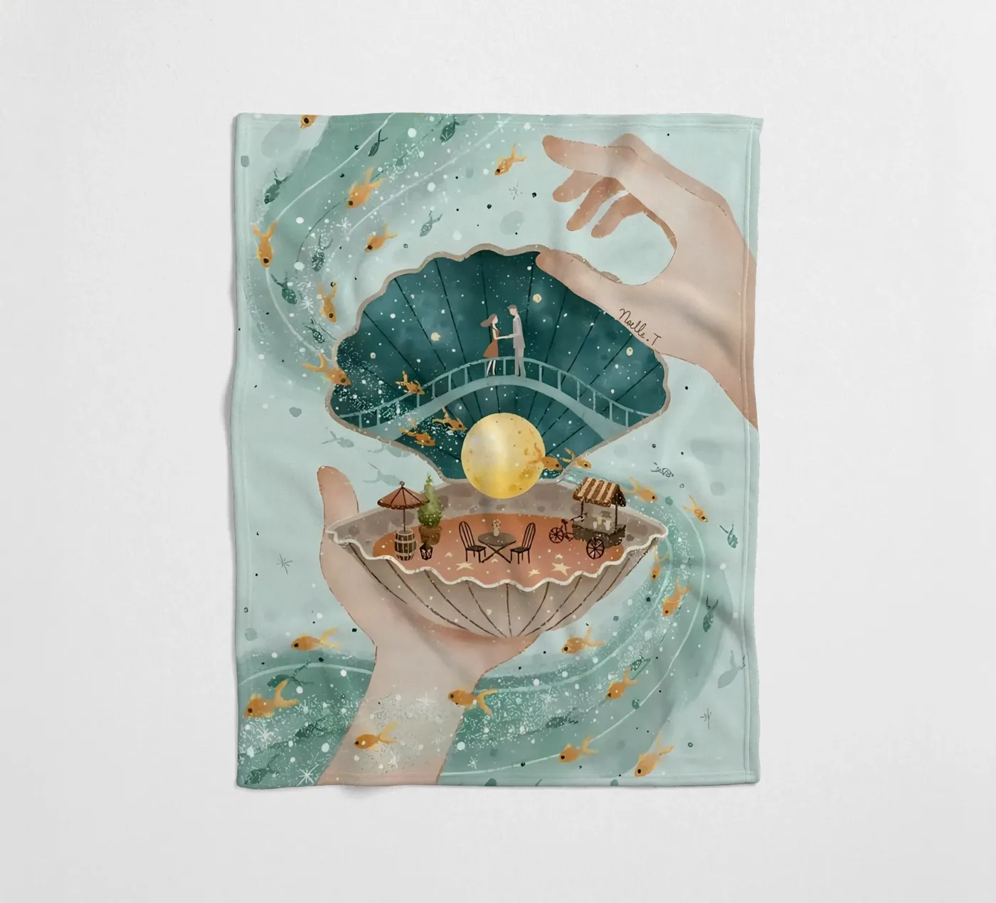 landscape Fleecedecke von khoaimi