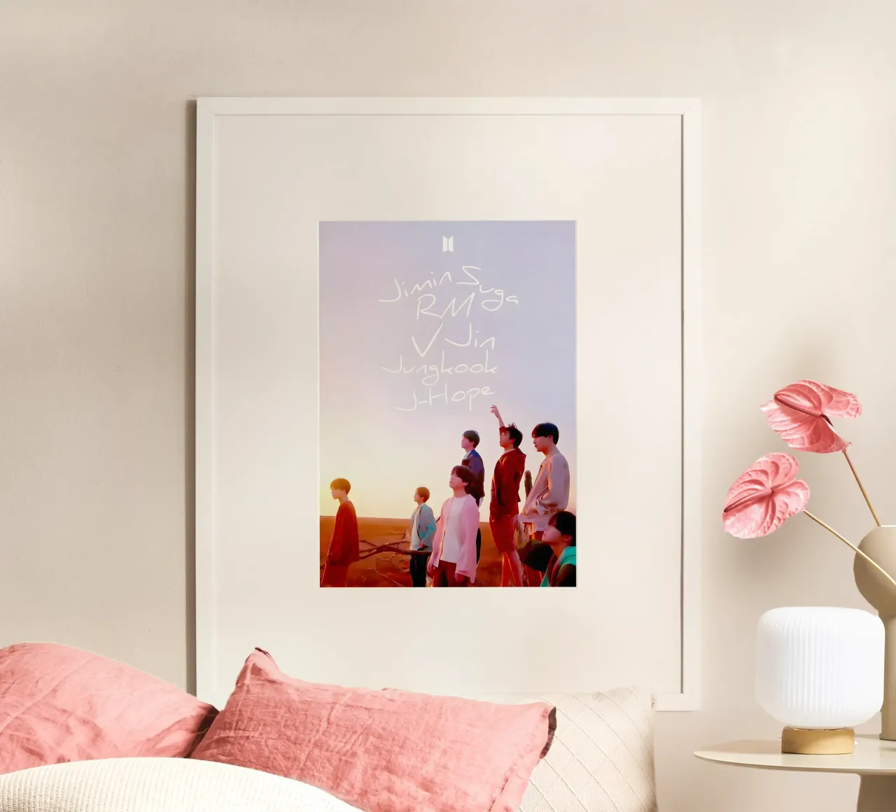 Musica BTS Bangtan Kpop poster da mitaco