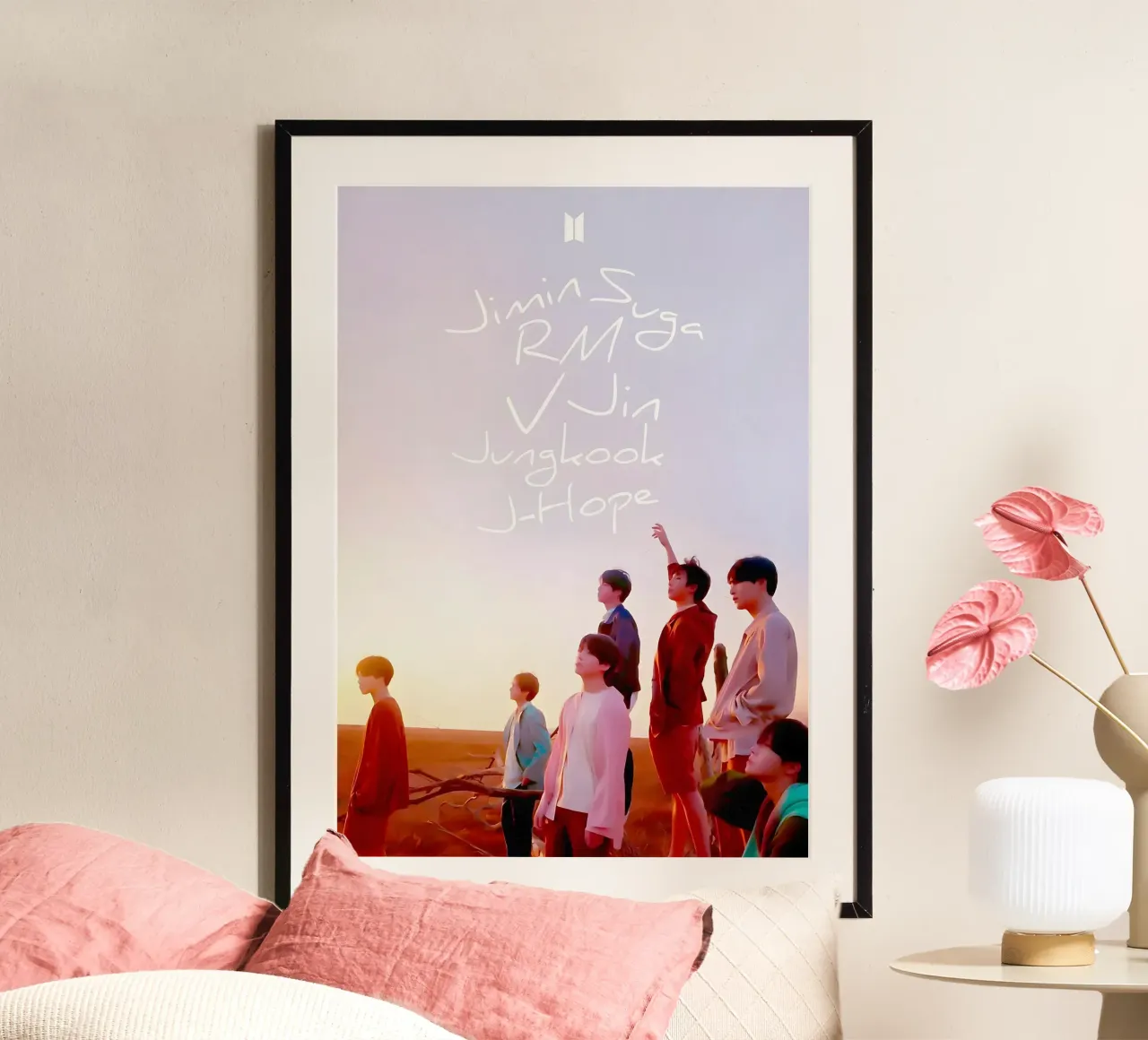 Musica BTS Bangtan Kpop poster da mitaco