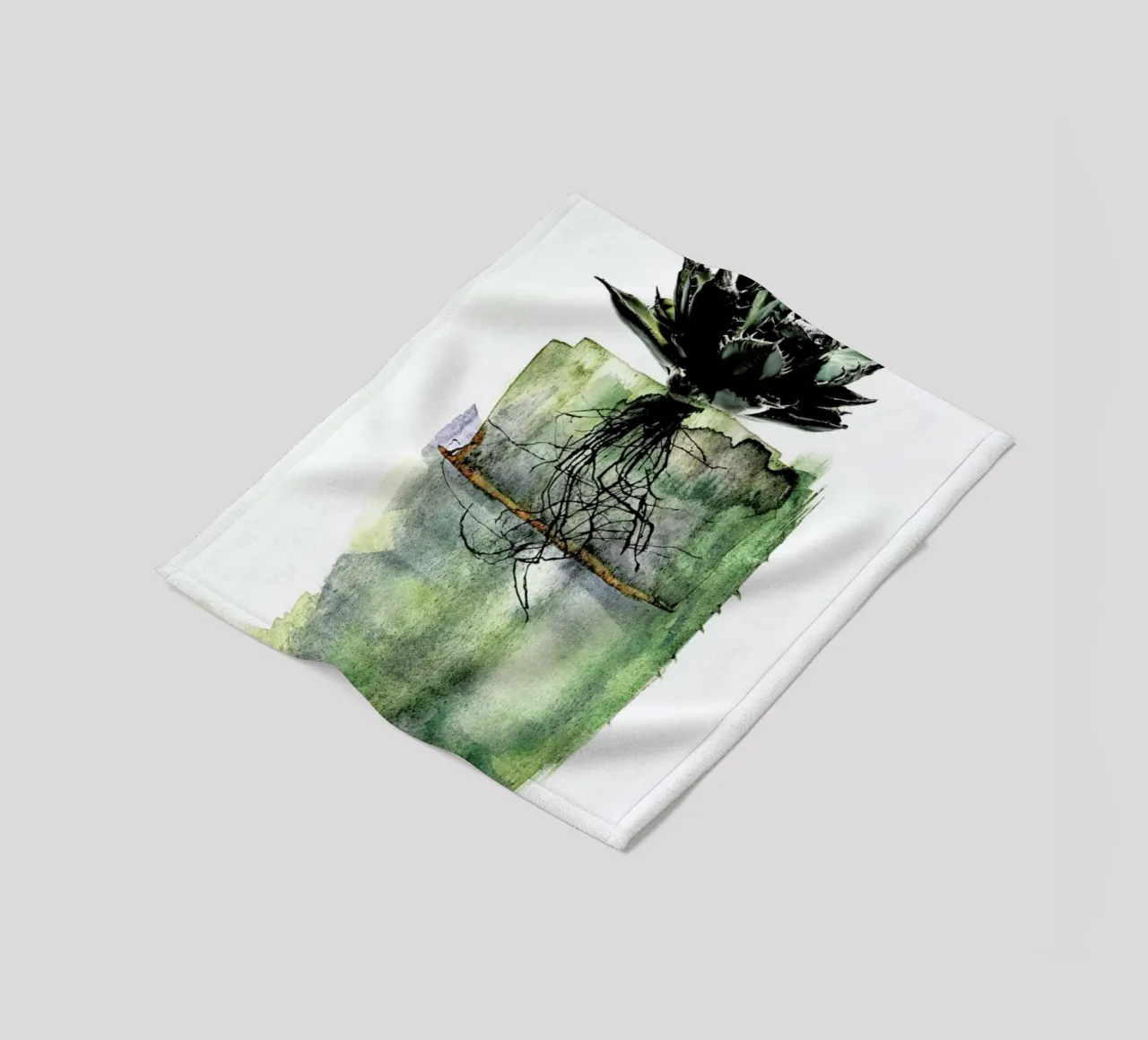 Agave Fleecedecke von Shot By Clint