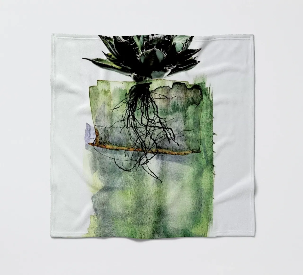 Agave Fleecedecke von Shot By Clint