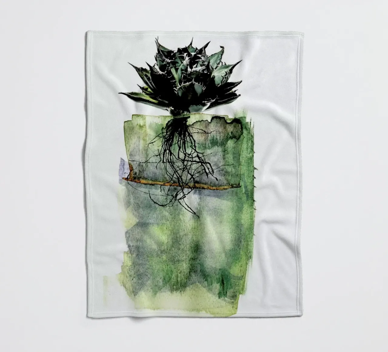 Agave Fleecedecke von Shot By Clint