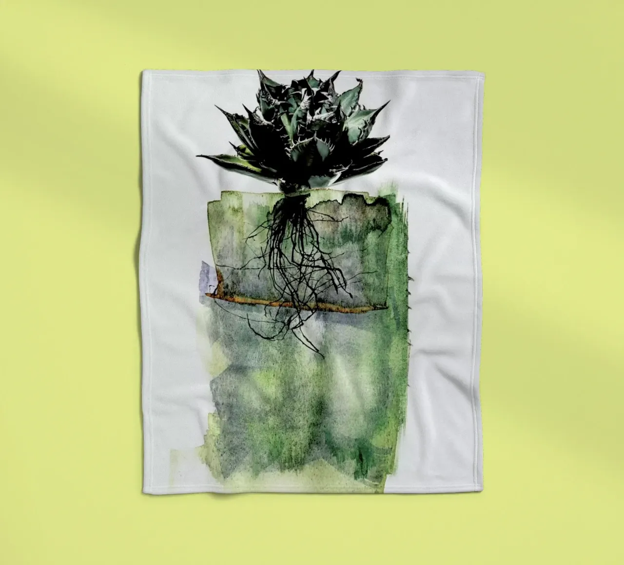 Agave Fleecedecke von Shot By Clint