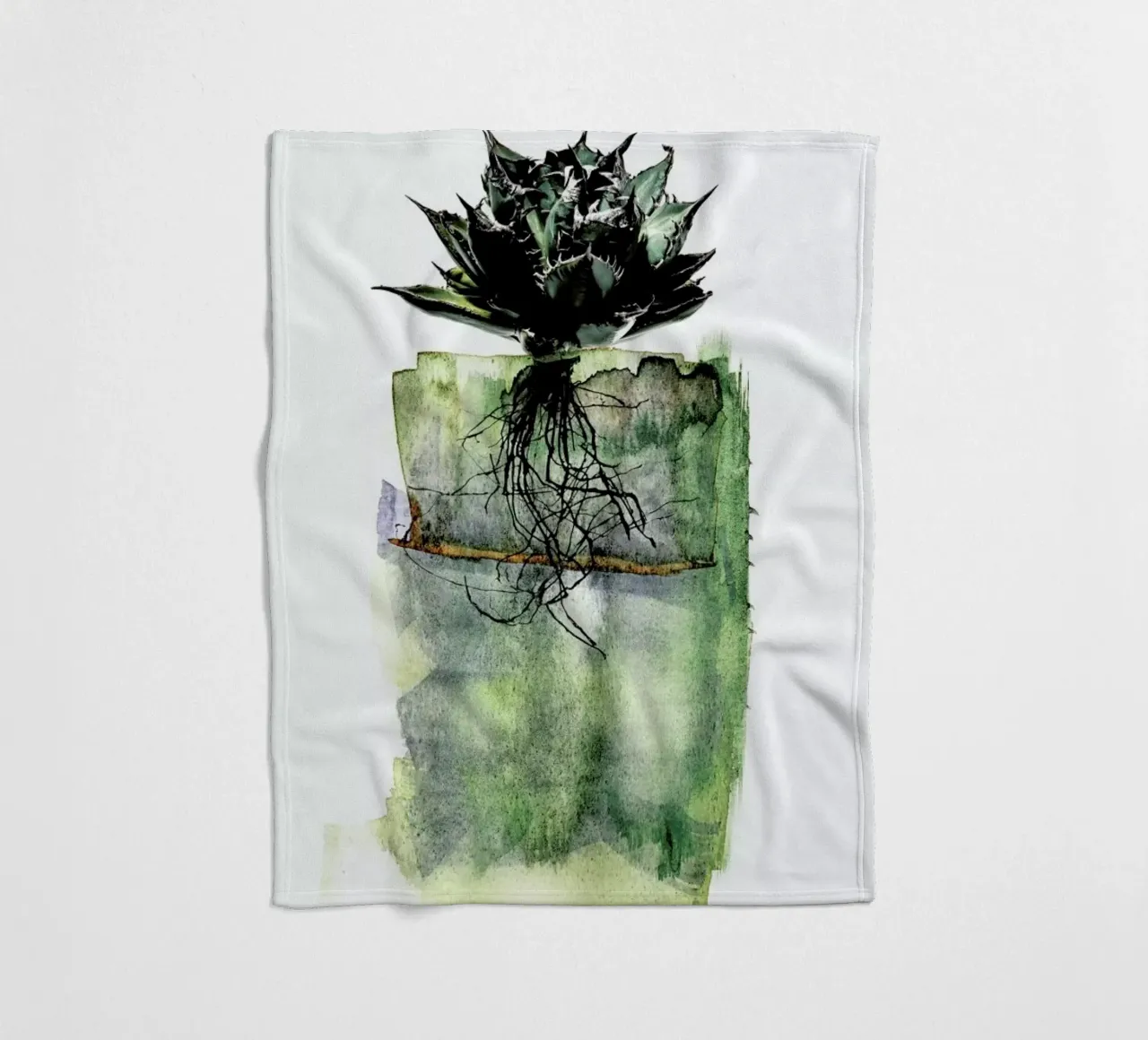 Agave Fleecedecke von Shot By Clint