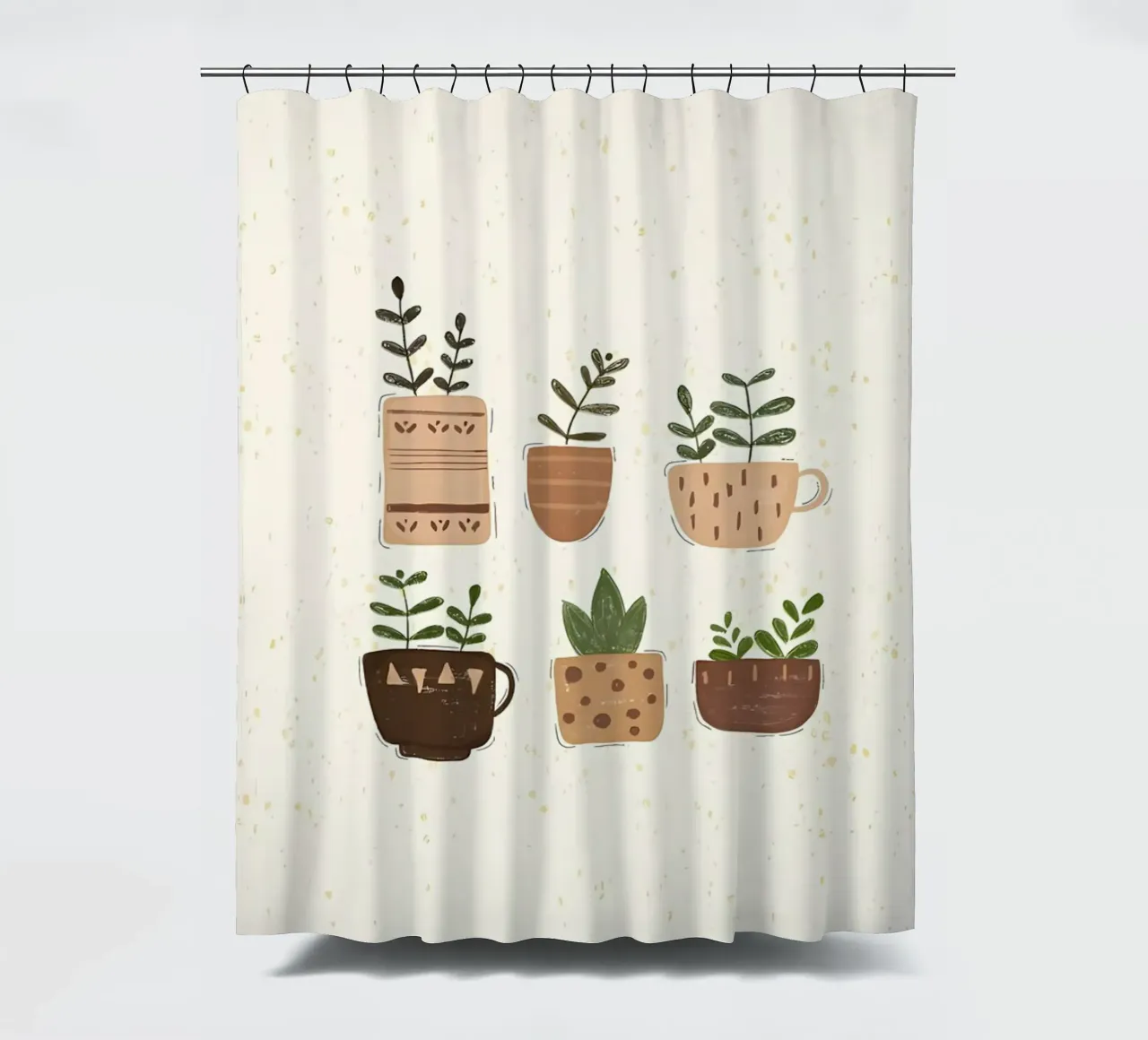 Plants are life shower curtain by khoaimi