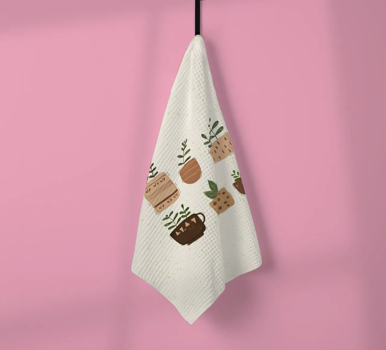 Plants are life tea towel by khoaimi