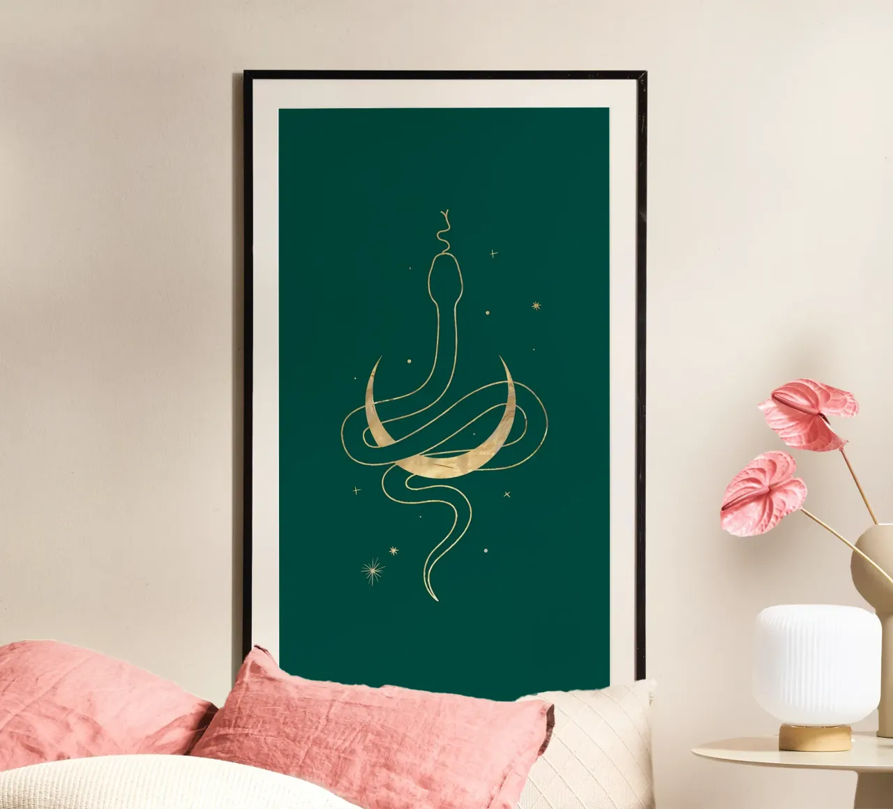 arte minimale poster con telaio in plastica da diadang