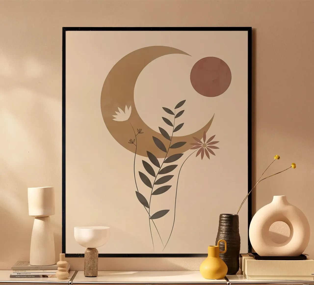 arte minimale poster con telaio in plastica da diadang