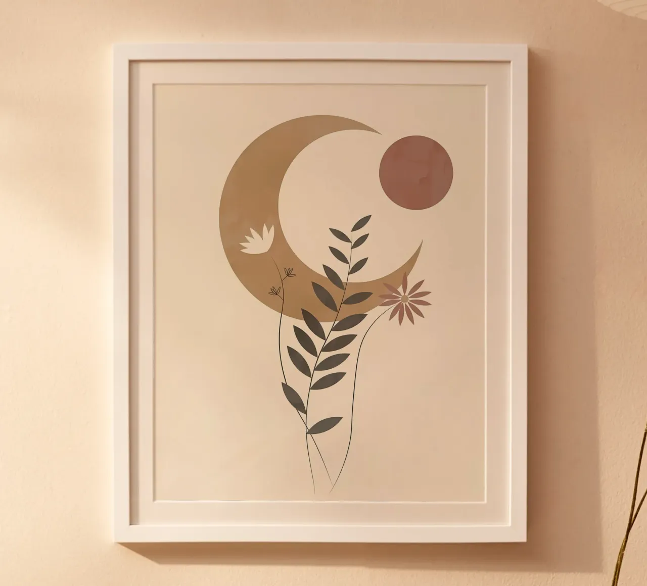 arte minimale poster con telaio in plastica da diadang