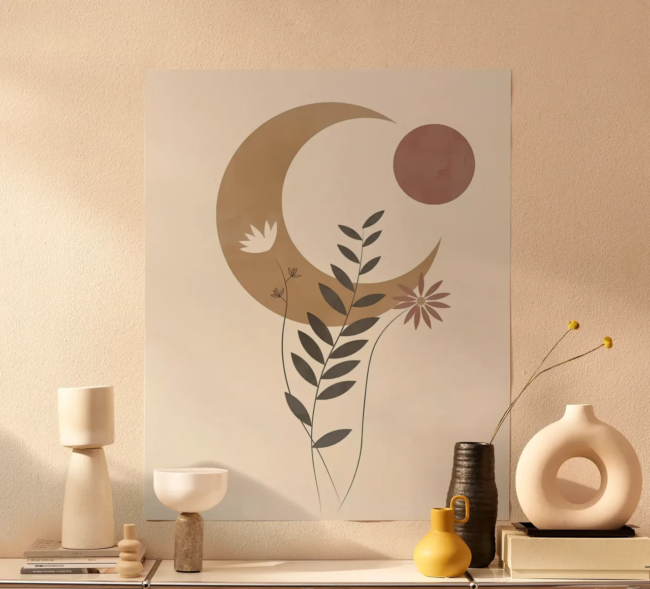 arte minimale poster con telaio in plastica da diadang