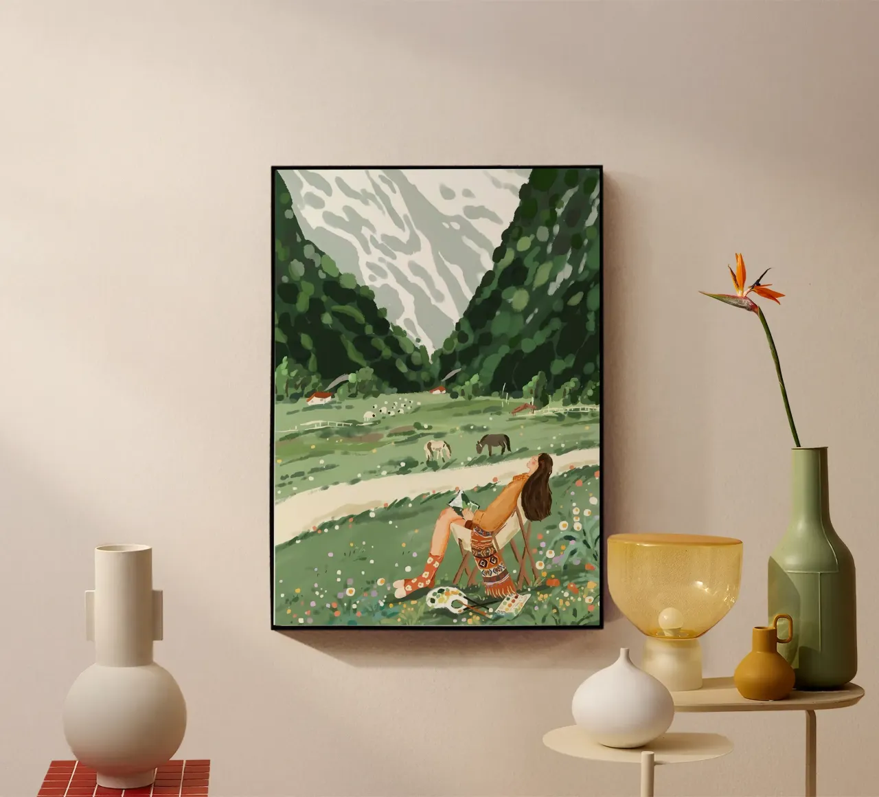 paesaggio plexiglass da mitom