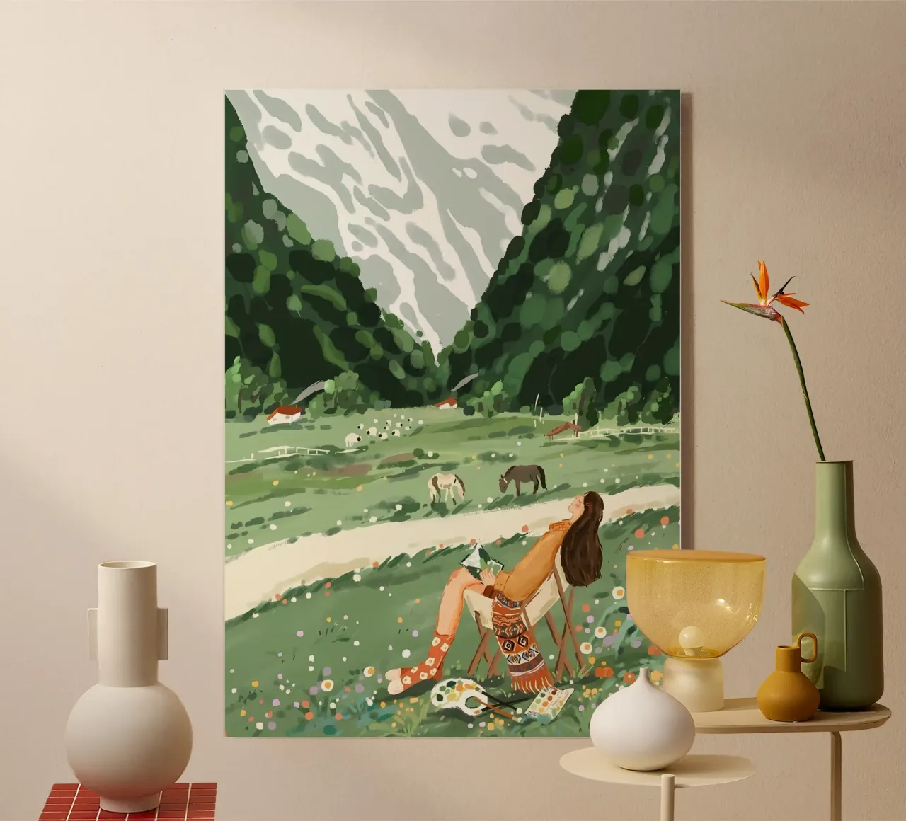 paesaggio plexiglass da mitom