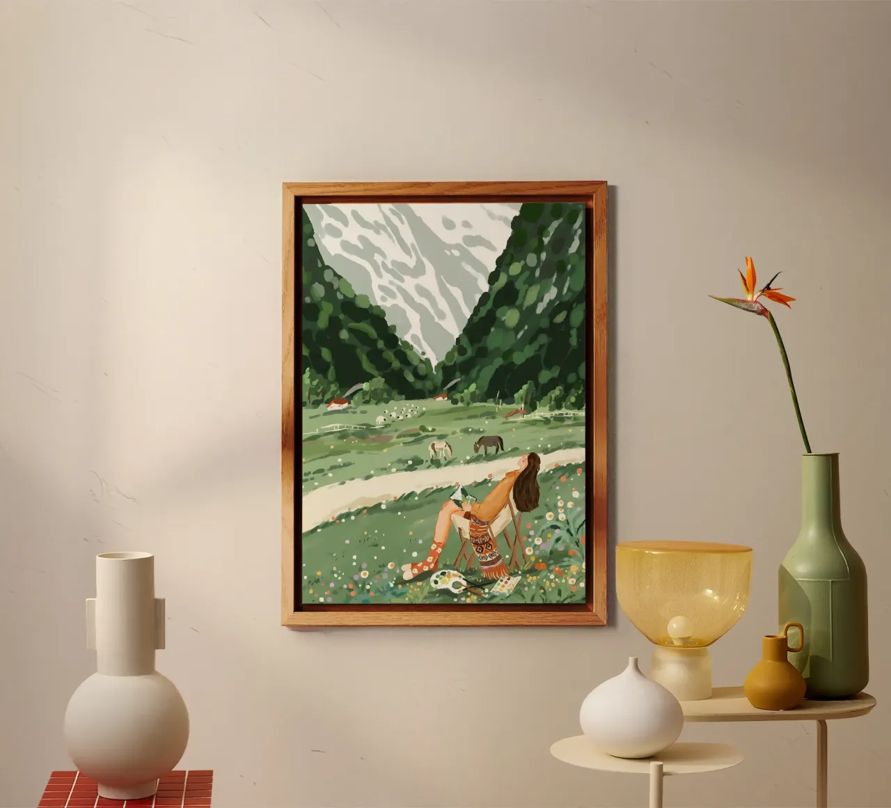 paesaggio alluminio dibond da mitom