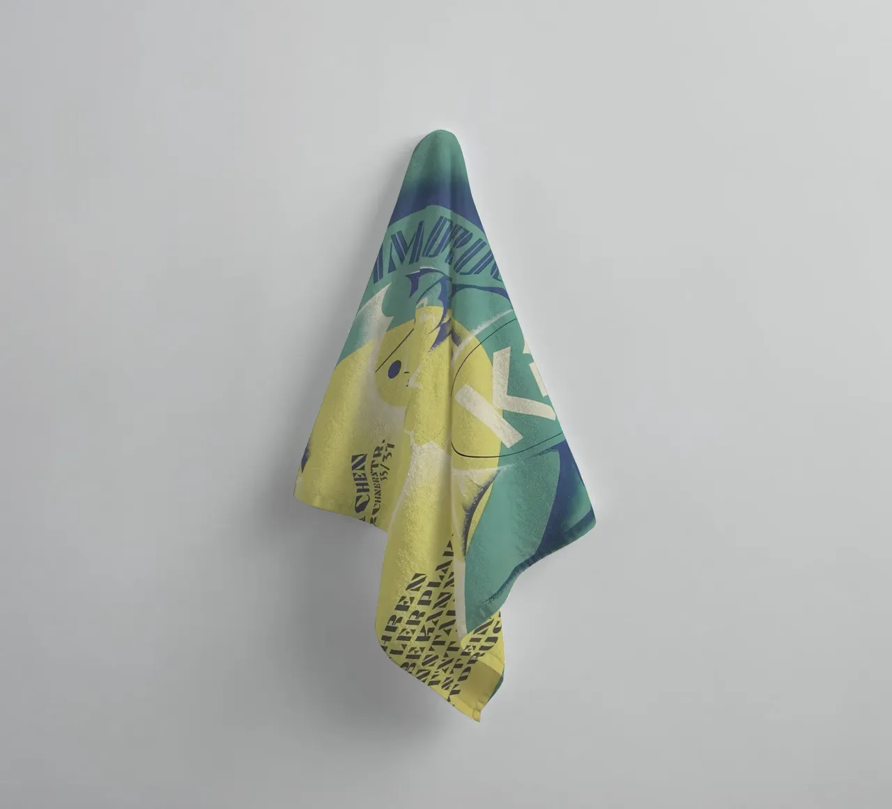 Art in print towel by mitom