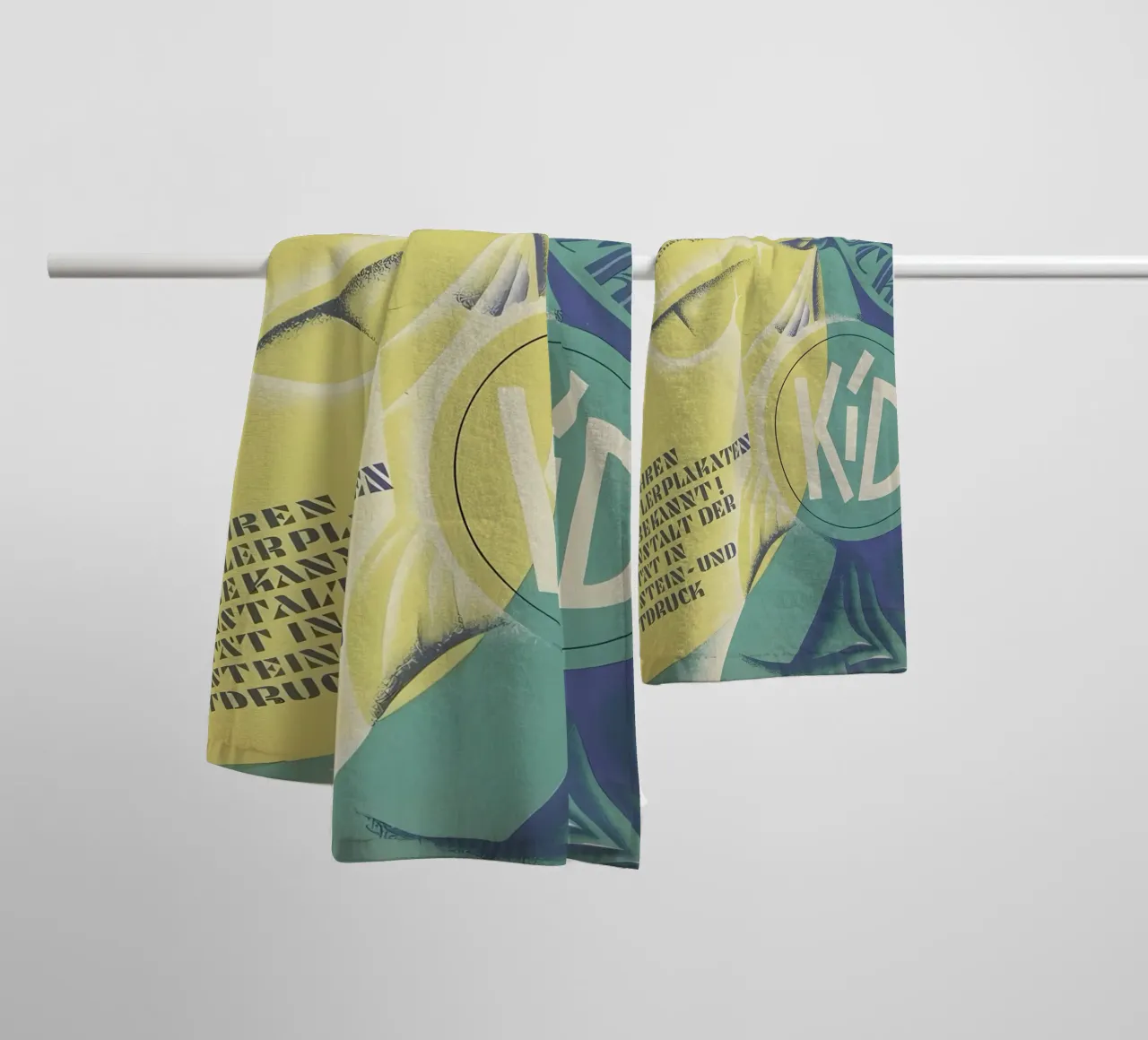 Art in print towel by mitom