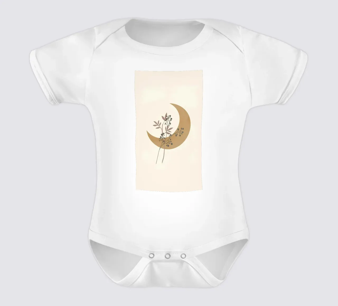 Minimale Kunst Kurzarm Babybody von diadang