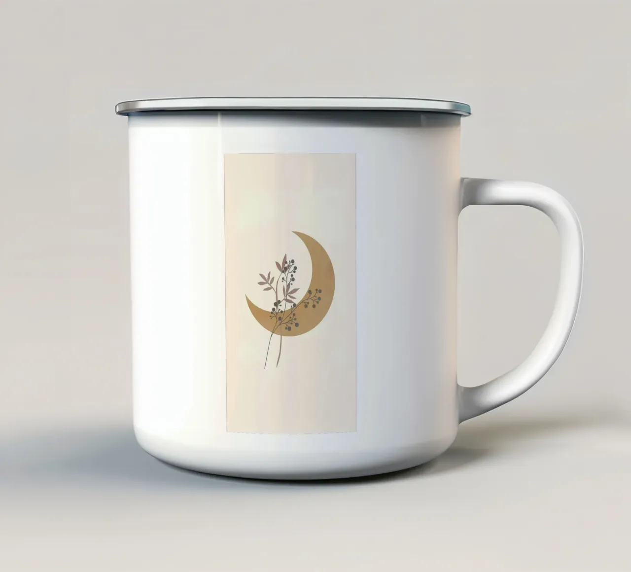 arte minimale tazza in smalto da diadang