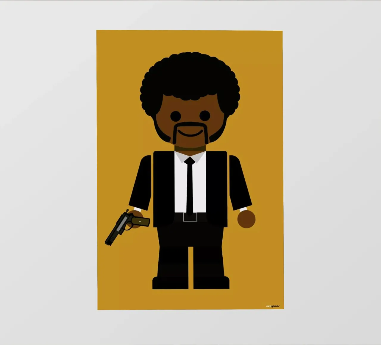 Pulp Fiction Toy 02 pellicola backlit da Rafa Gomes