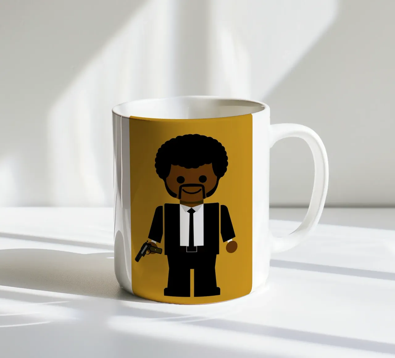 Pulp Fiction Toy 02 tazza in ceramica da Rafa Gomes