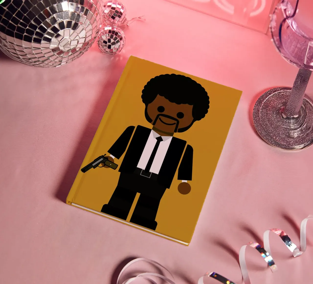 Pulp Fiction Toy 02 notebook by Rafa Gomes