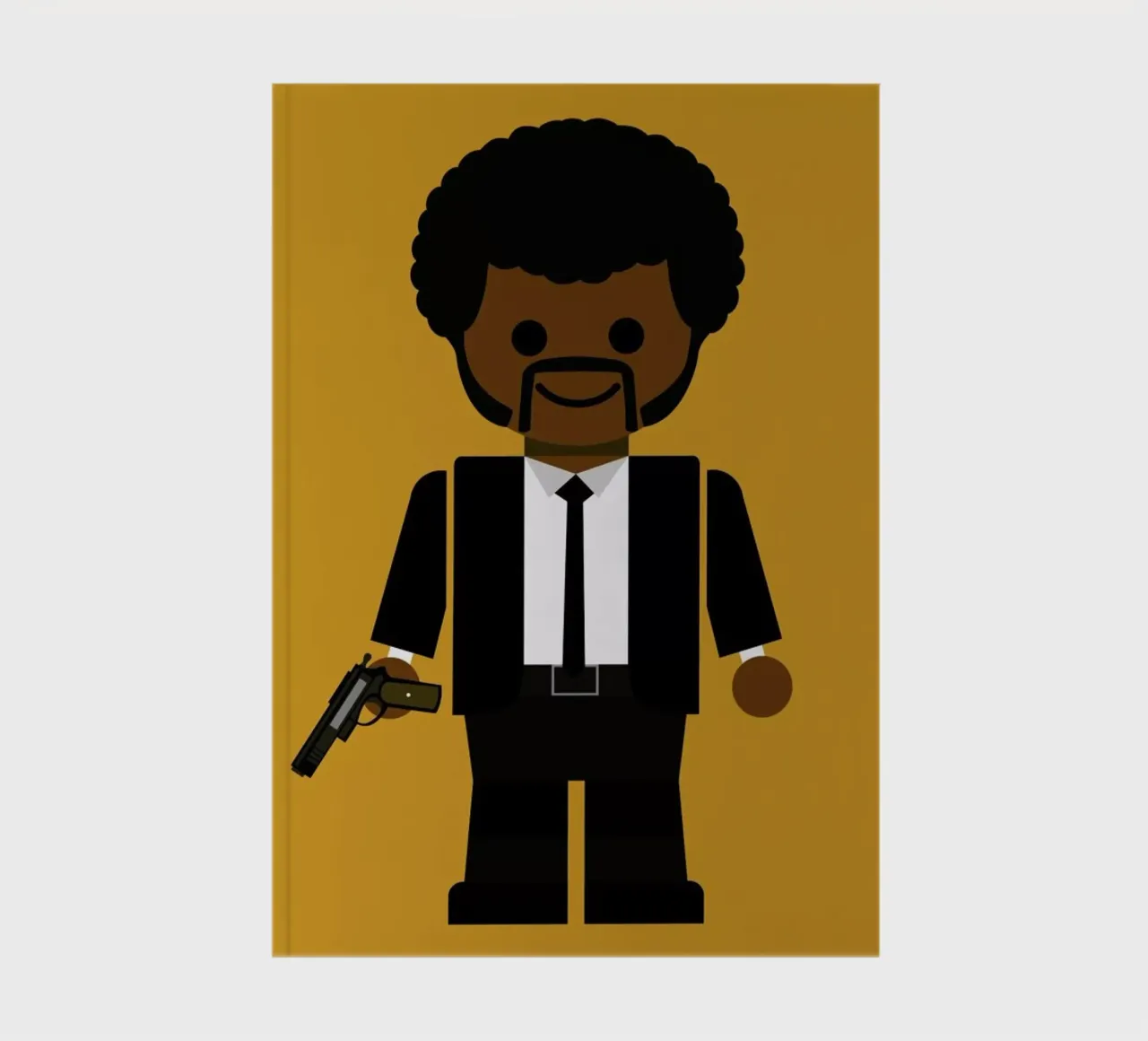 Pulp Fiction Toy 02 notebook by Rafa Gomes