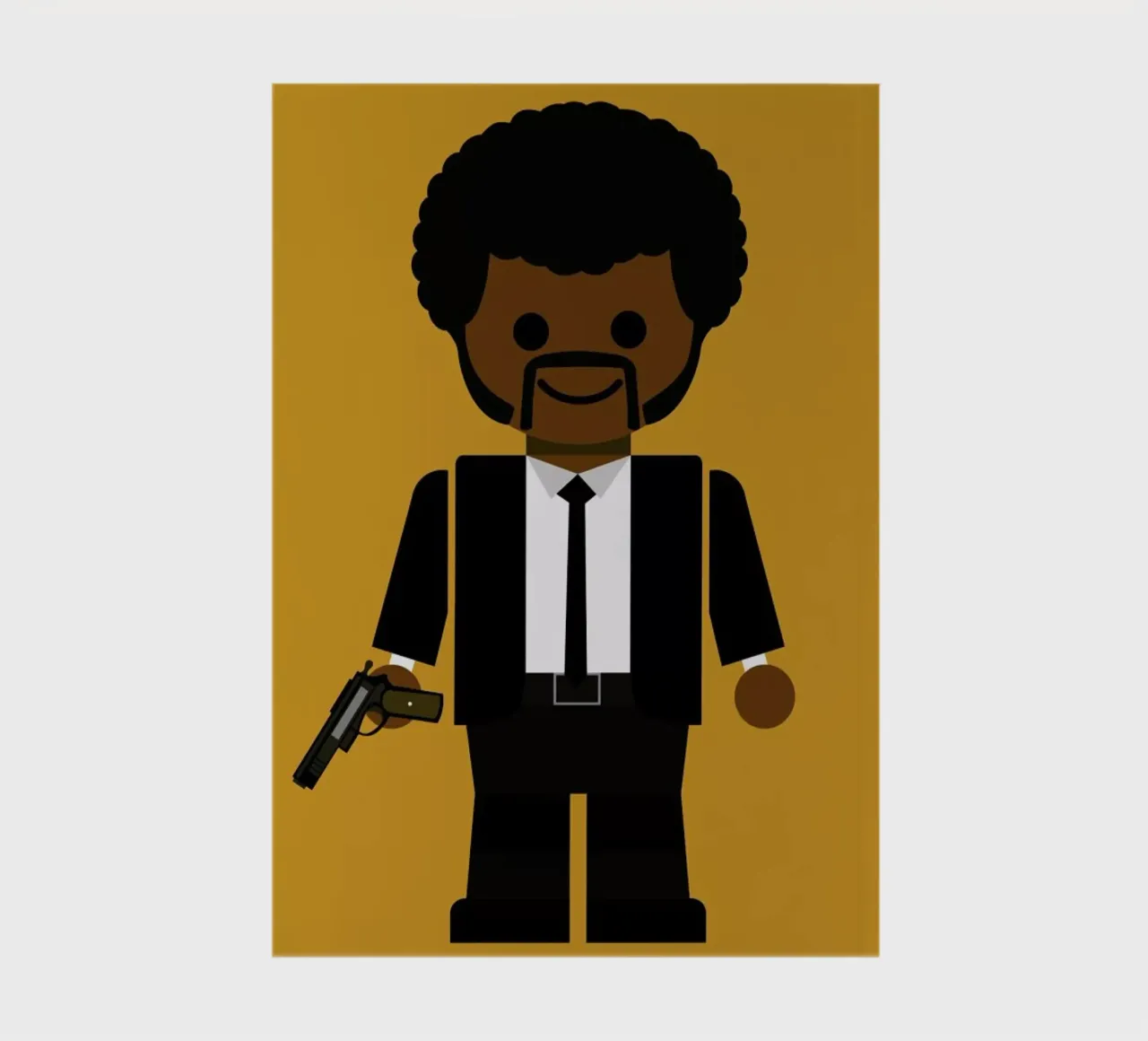 Pulp Fiction Toy 02 notebook by Rafa Gomes
