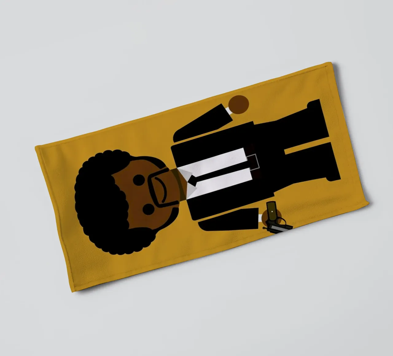Pulp Fiction Toy 02 asciugamano da bagno da Rafa Gomes