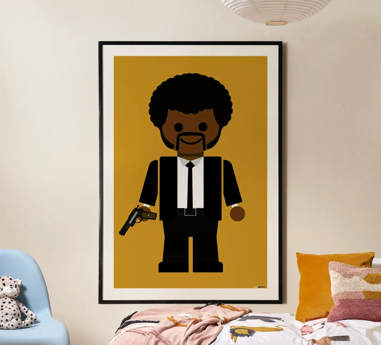 Pulp Fiction Toy 02 carta hahnemühle da Rafa Gomes