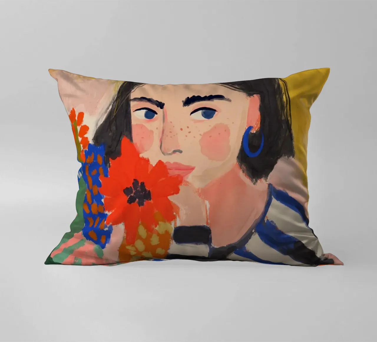 Cheeky In Bloom cuscino da treechild