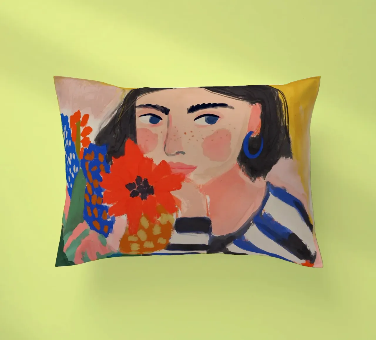 Cheeky In Bloom cuscino da treechild