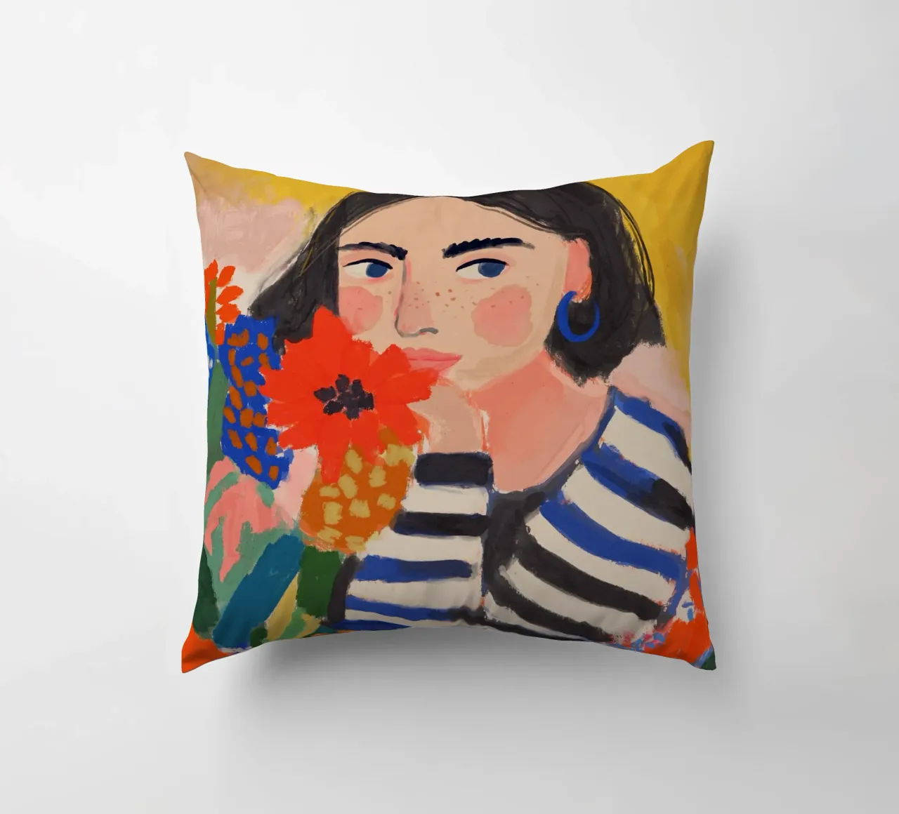 Cheeky In Bloom cuscino da treechild