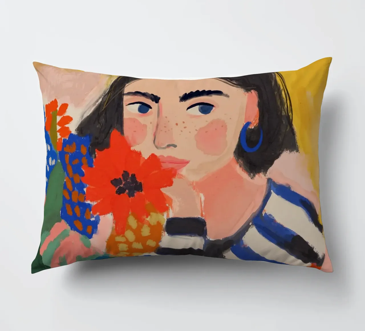 Cheeky In Bloom cuscino da treechild