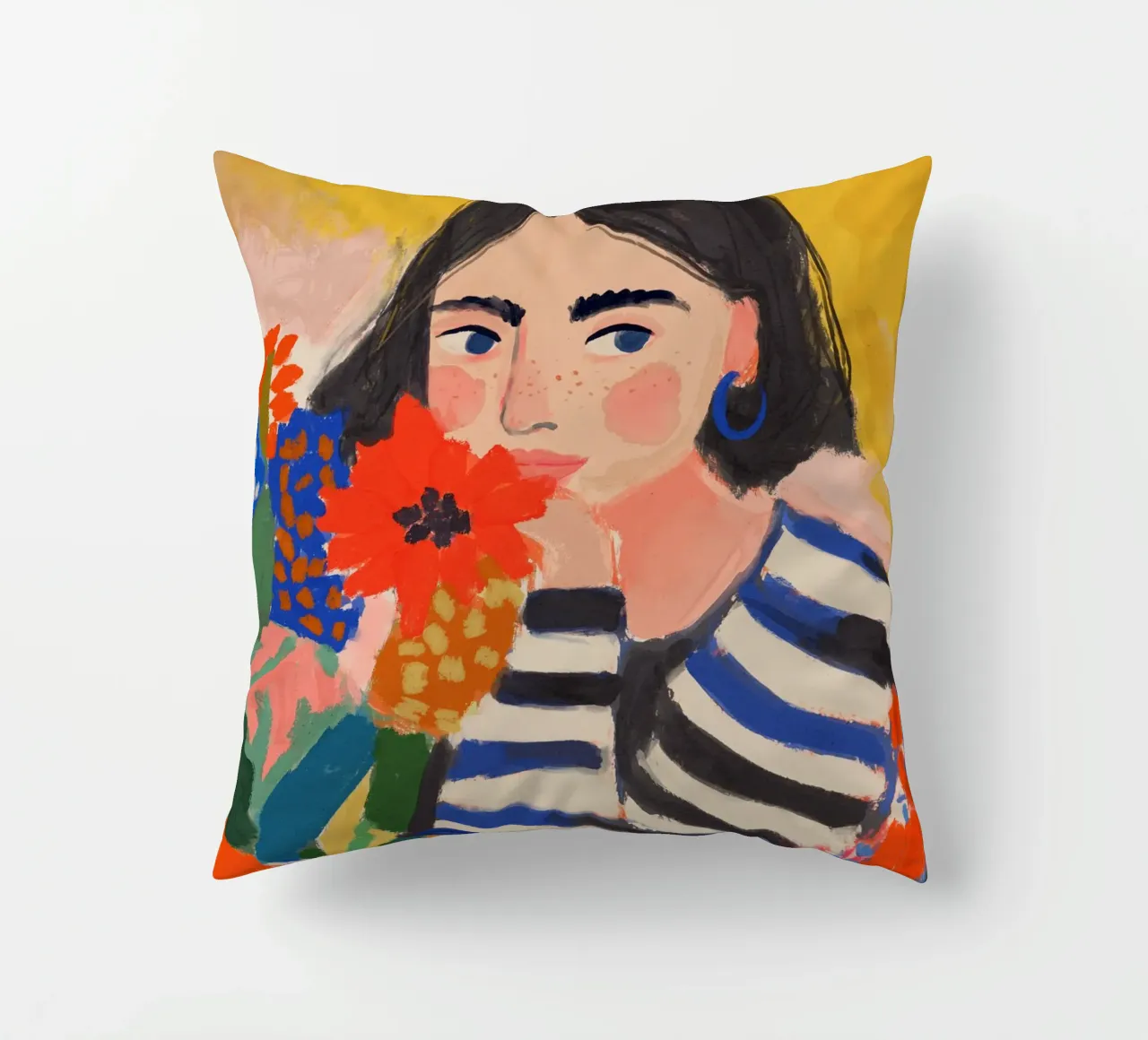 Cheeky In Bloom cuscino da treechild