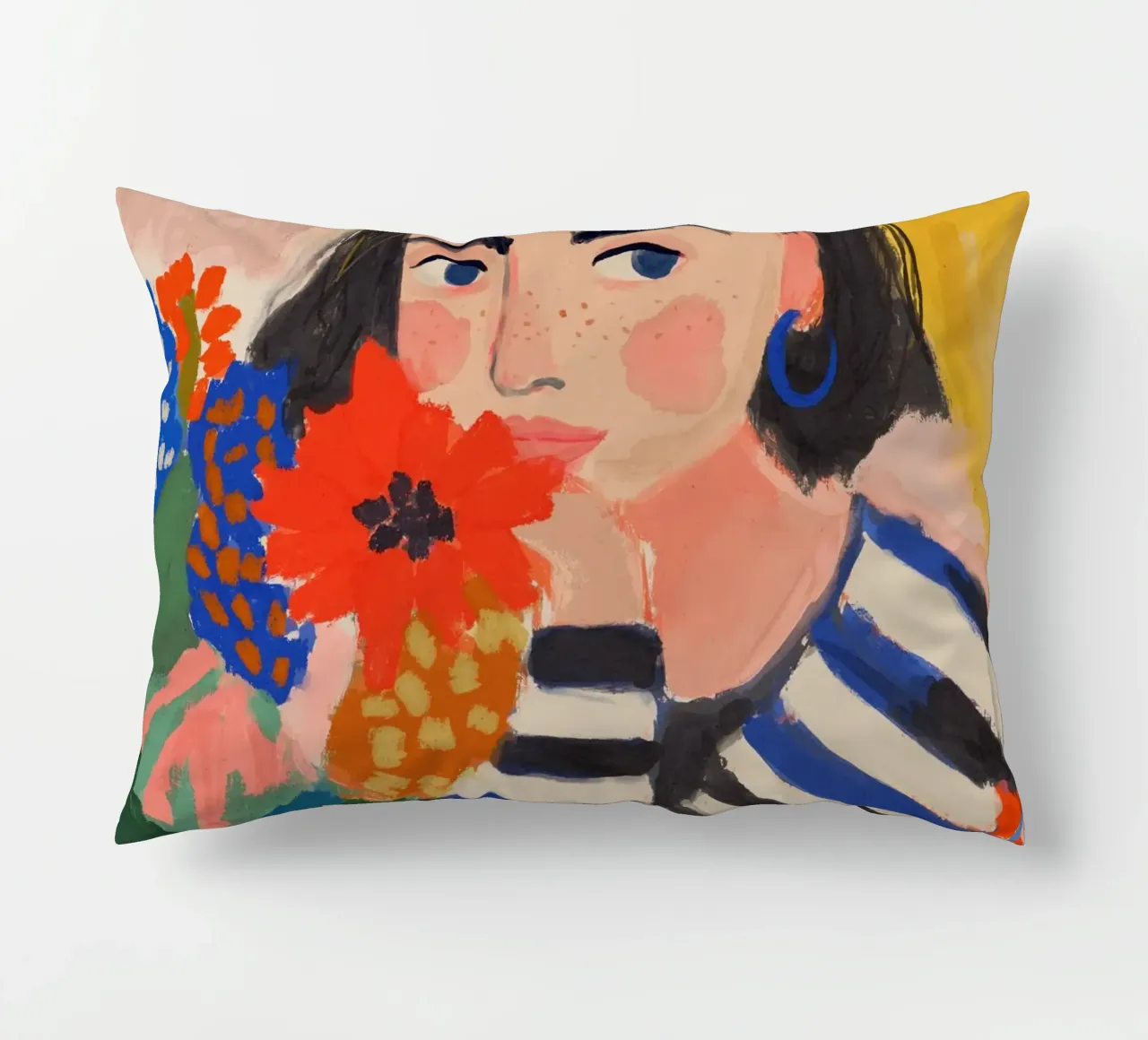 Cheeky In Bloom cuscino da treechild