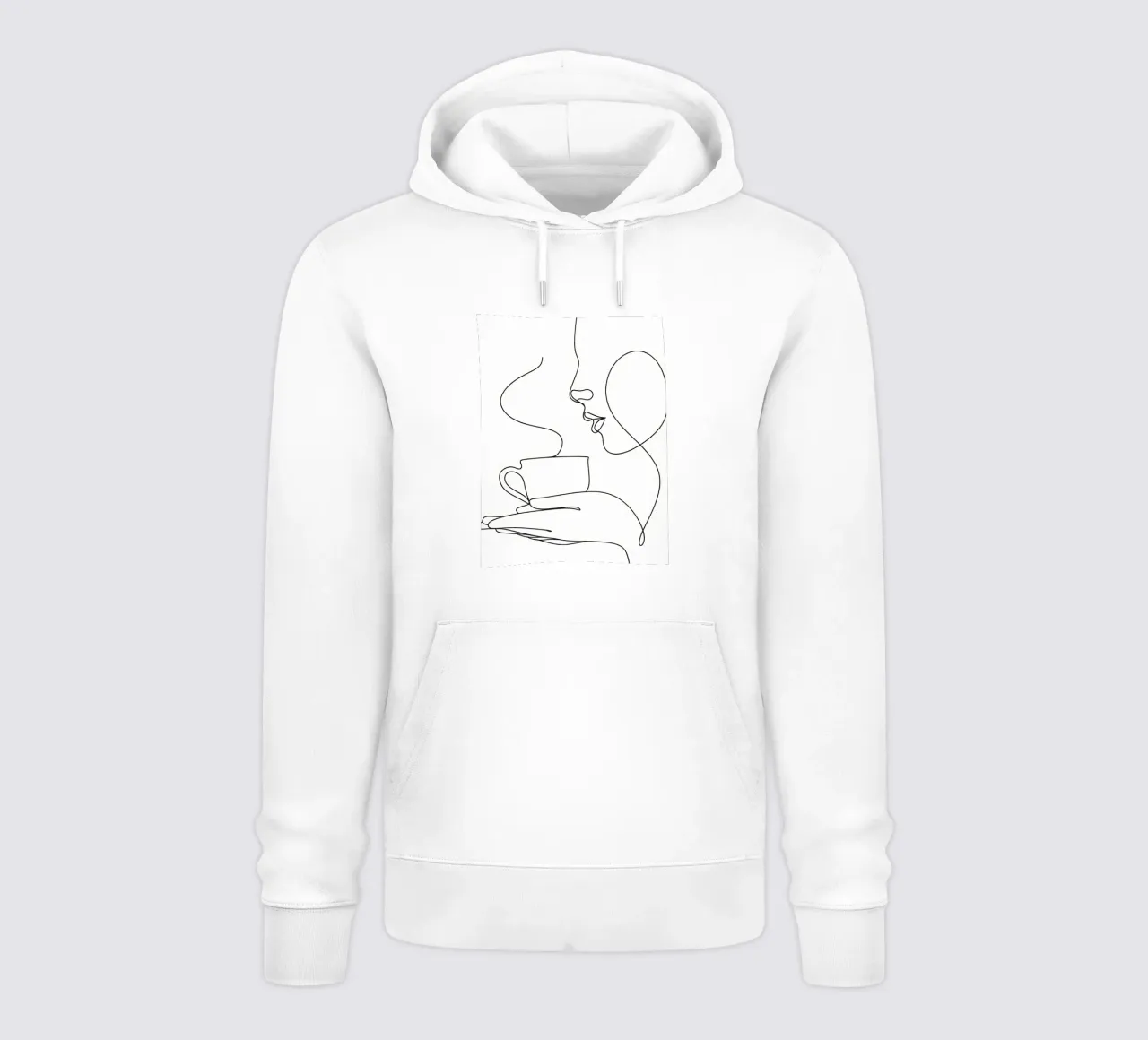 arte minimale felpa con cappuccio da diadang