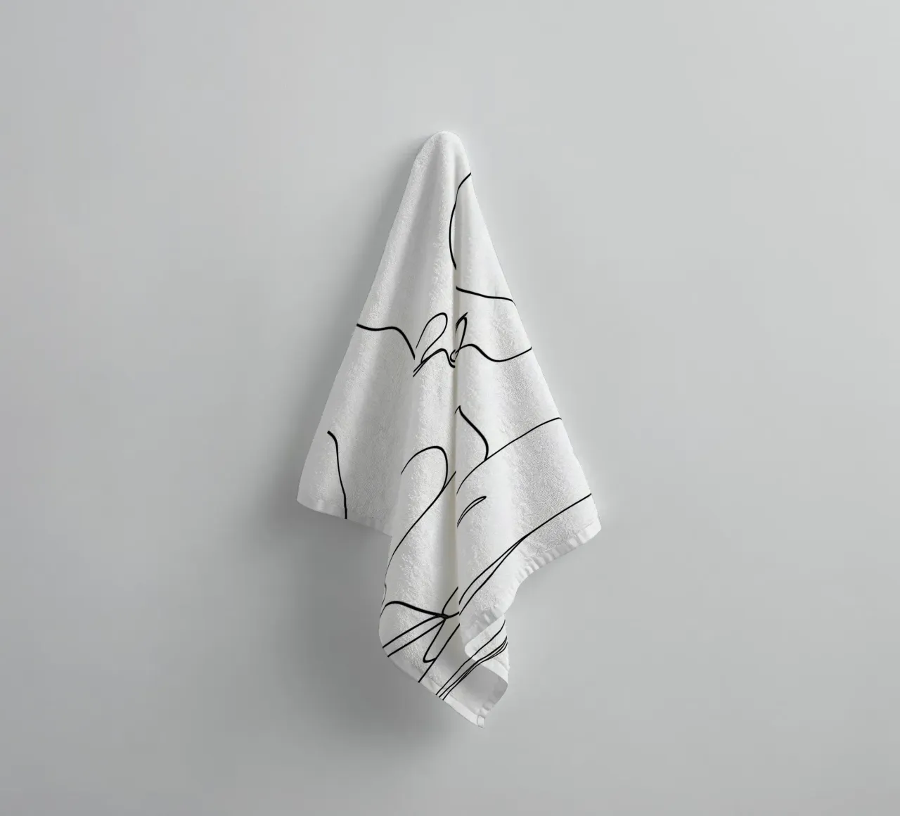 Minimale Kunst Handtuch von diadang